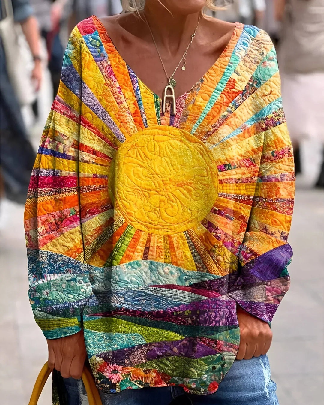 LAURA / RADIANT BOHO TOP