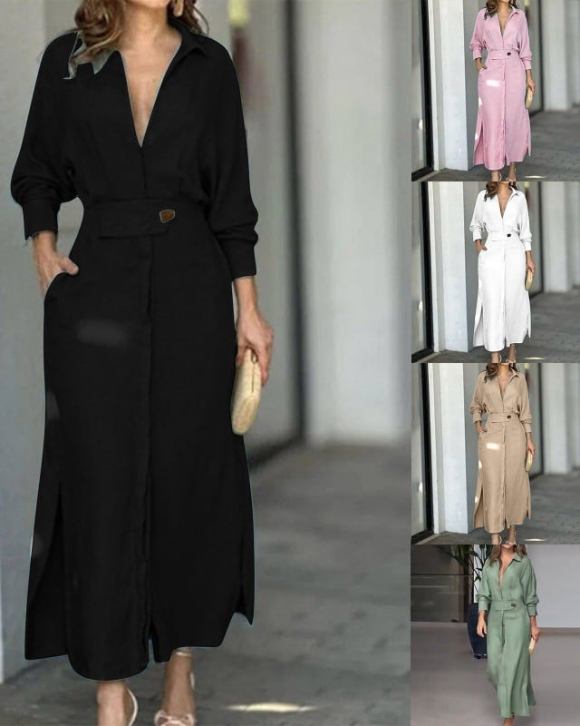 FATIMA / RELAXED FIT MAXI DRESS
