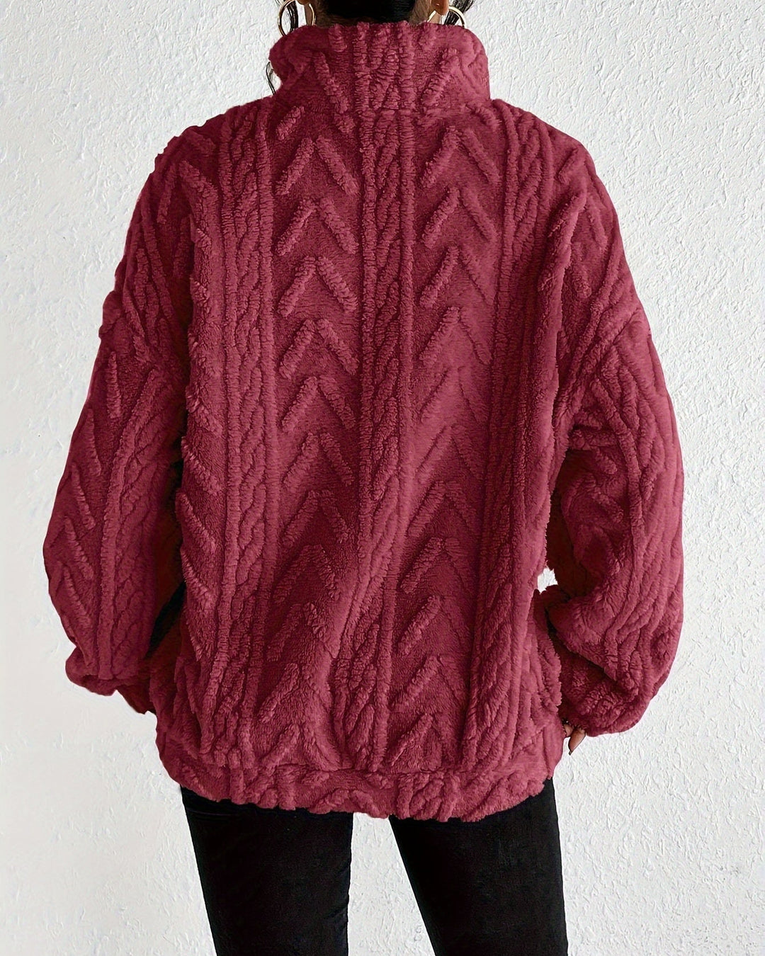 WILLOW / CLASSY QUARTER-ZIP JUMPER
