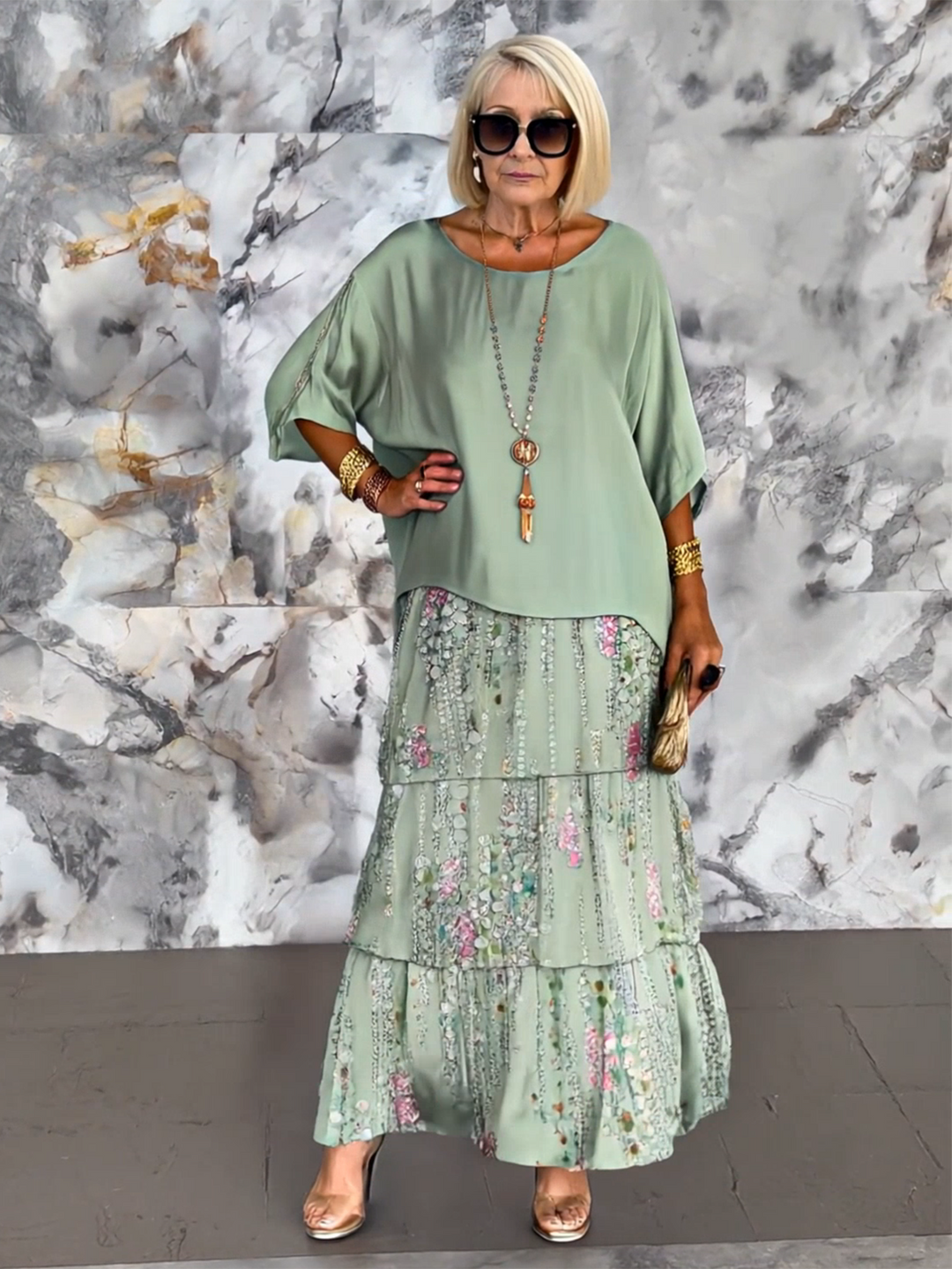 FARAH / BLOOMING MAXI
