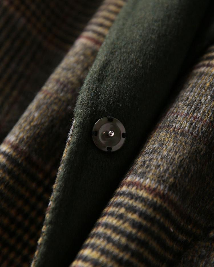 BAILEY / CLASSIC PLAID WOOL COAT