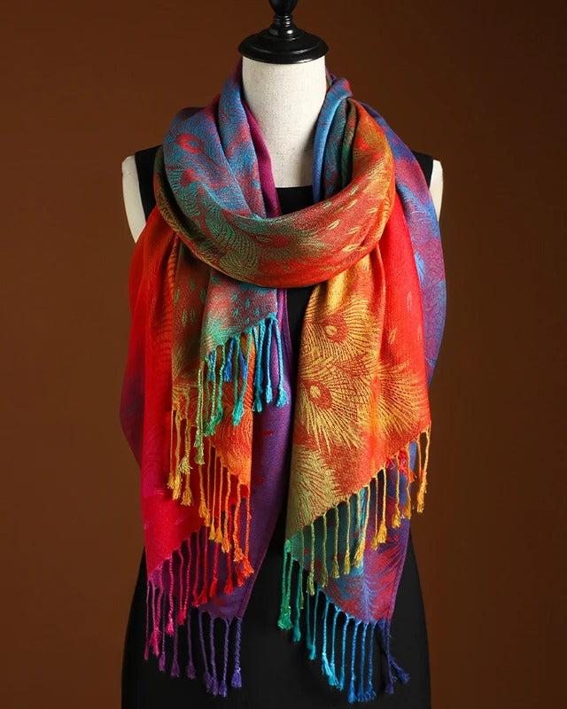 SUE / PREMIUM GRADIENT SCARF