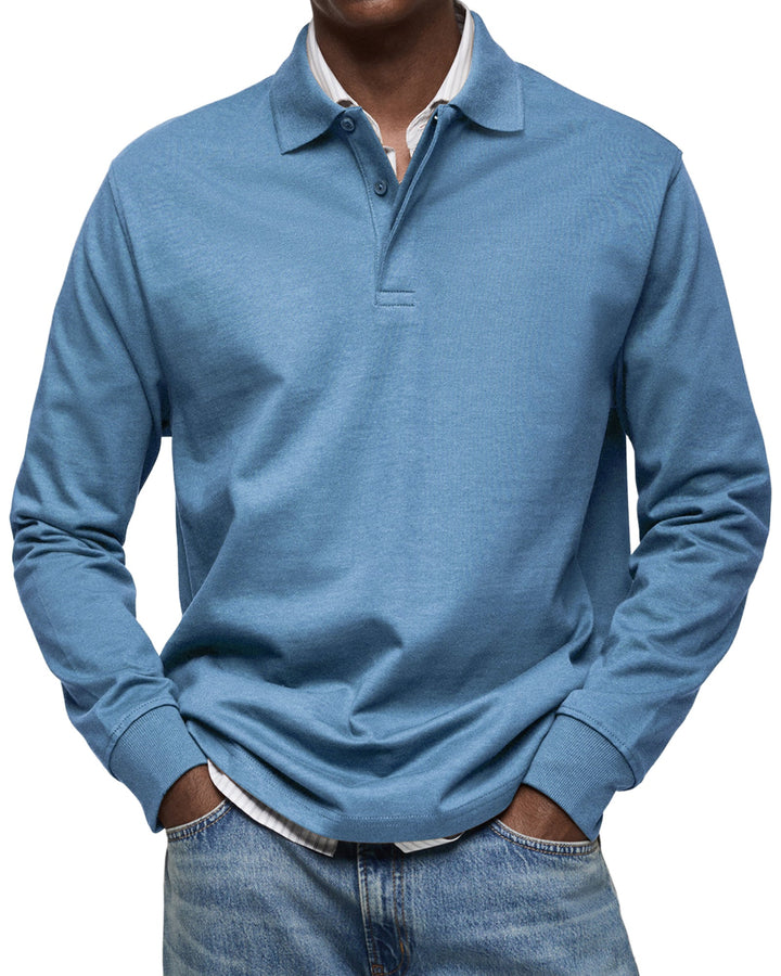 ALDER / LONG-SLEEVE POLO