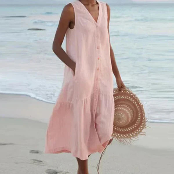 BRONWEN / RELAXED BEACH MIDI
