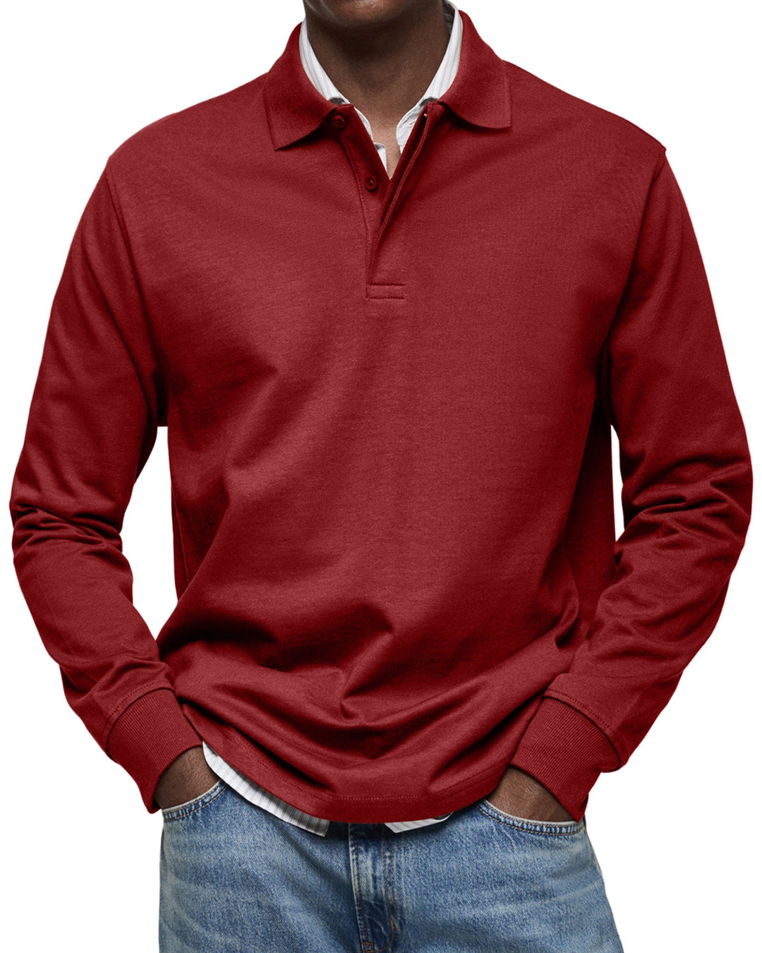 ALDER / LONG-SLEEVE POLO
