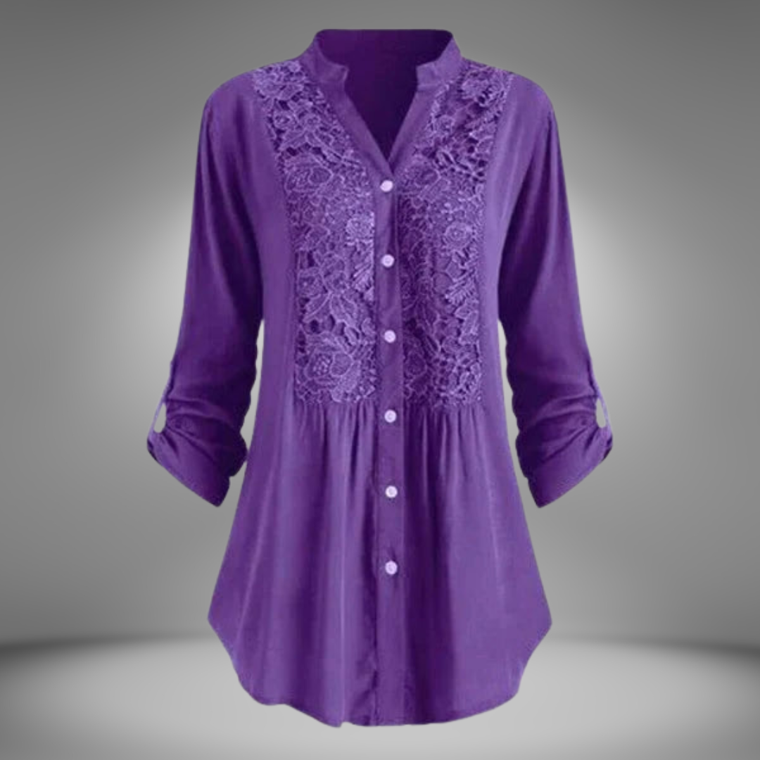 HARRIETT / PUFF-SLEEVE BLOUSE