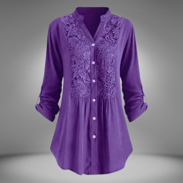 HARRIETT / PUFF-SLEEVE BLOUSE