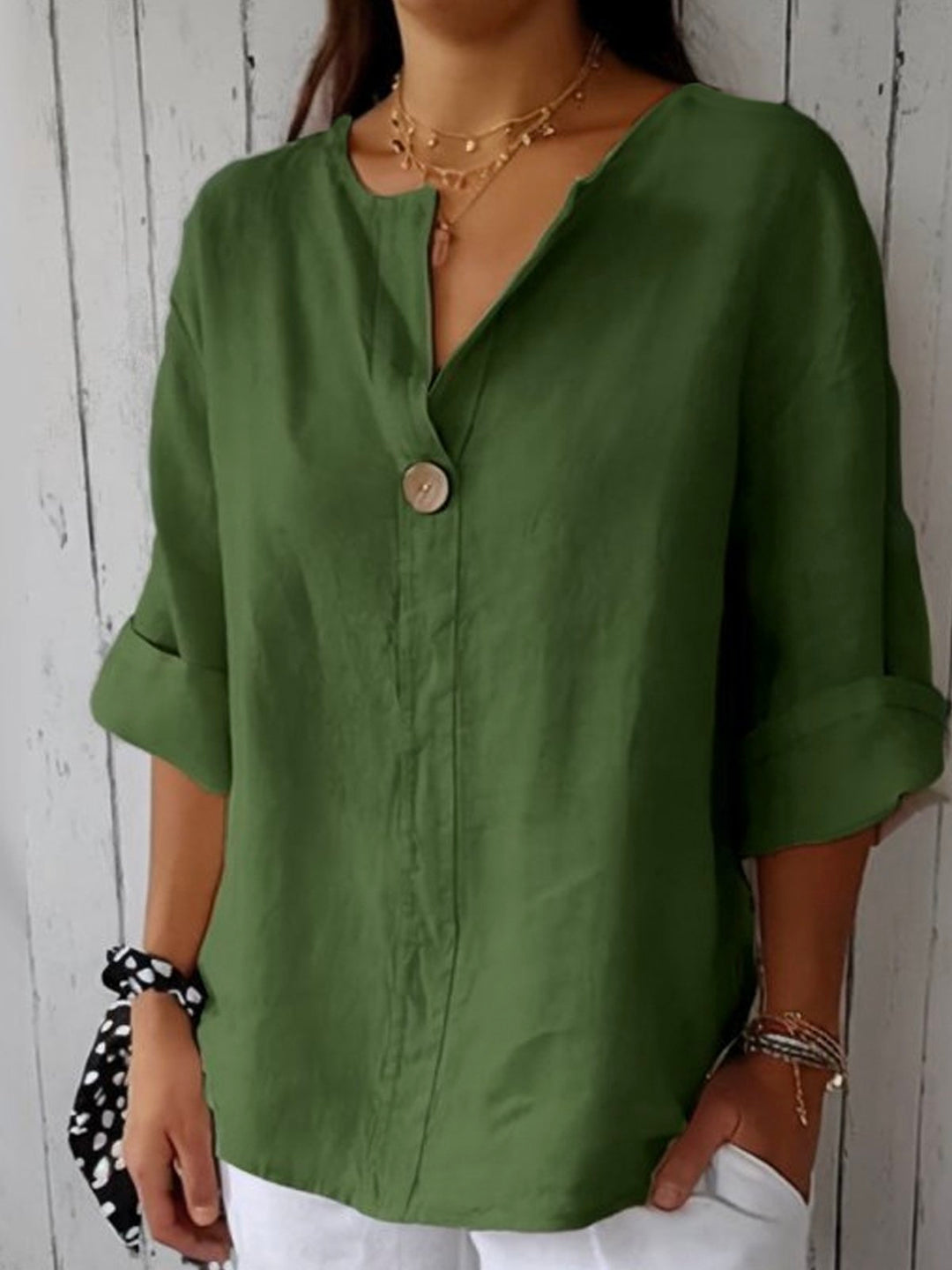 YASMIN / RELAXED FIT BLOUSE