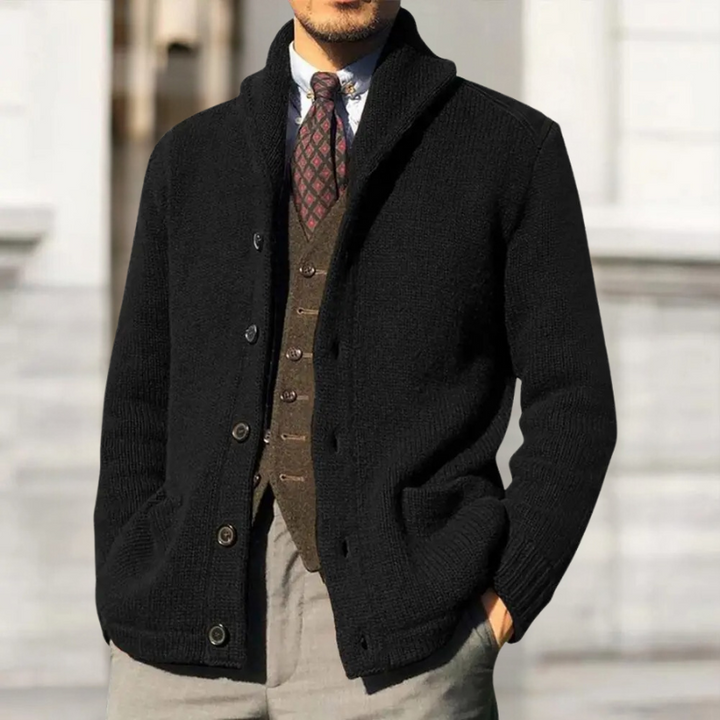 CHESTER / STYLISH BUTTONED CARDIGAN