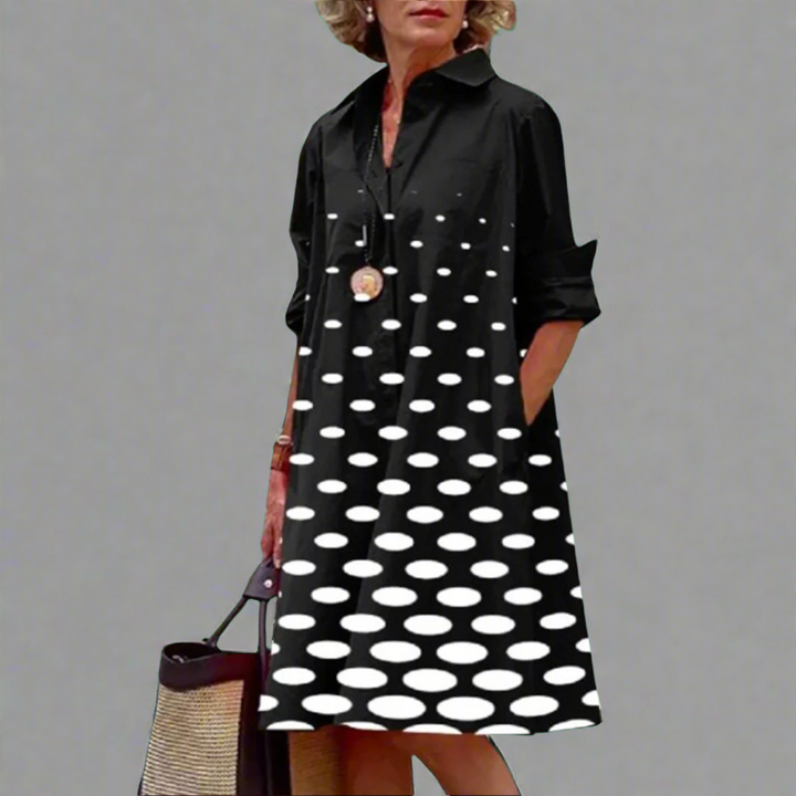 FELICIA / MID-SLEEVE DRESS