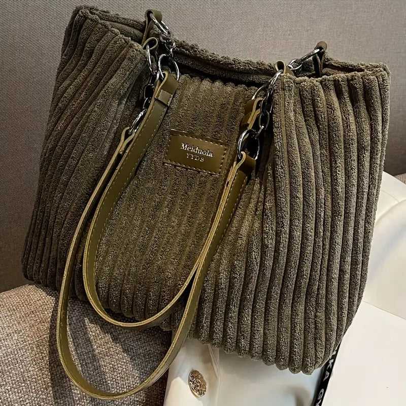 MEGAN / COTTON CORDUROY BAG