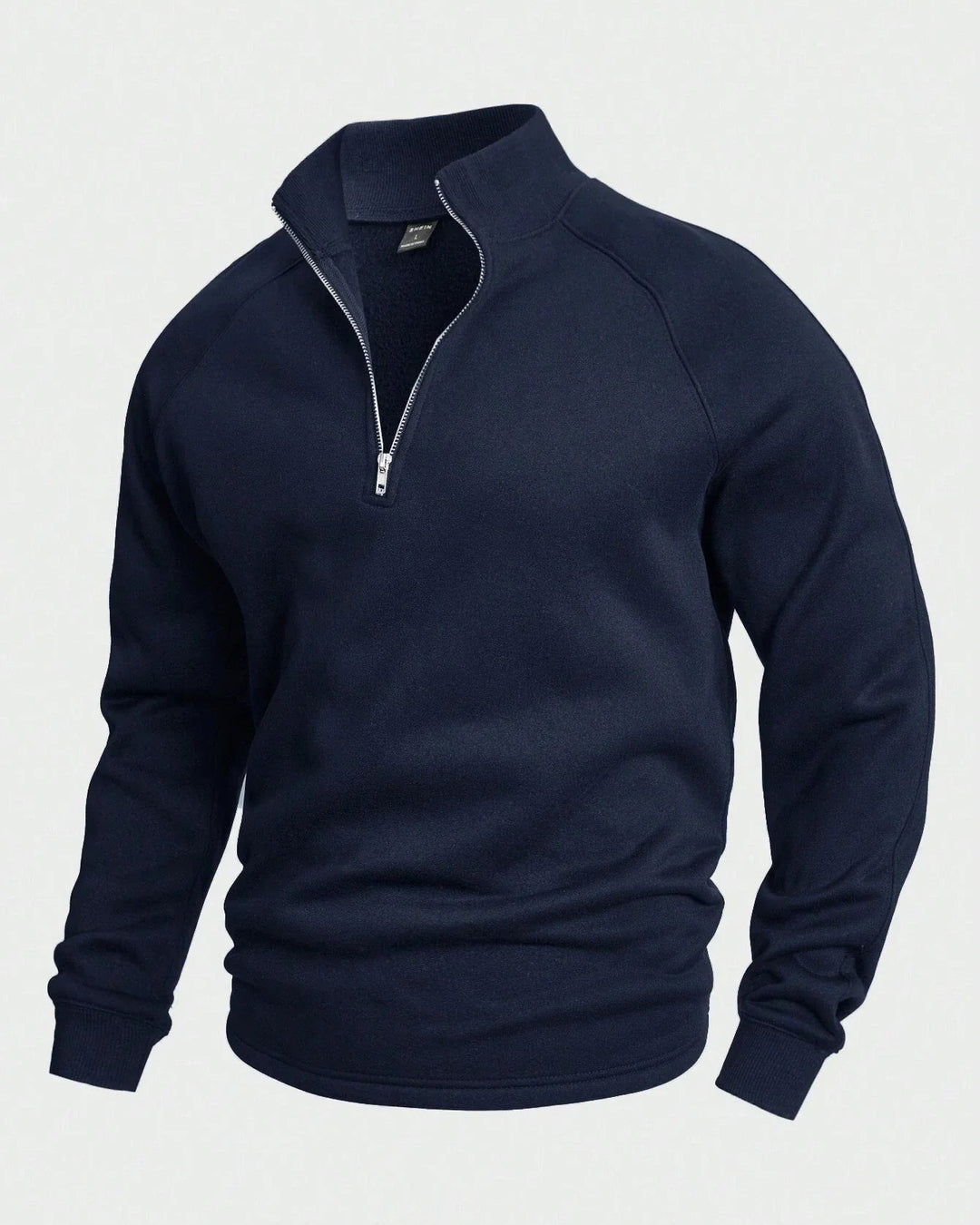 EZRA / CASUAL HALF-ZIP PULLOVER