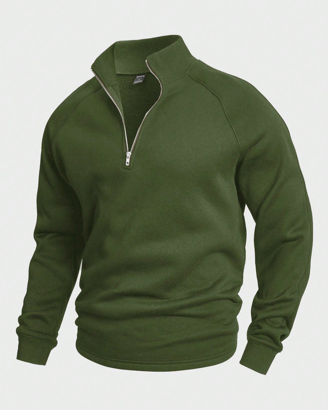 EZRA / CASUAL HALF-ZIP PULLOVER