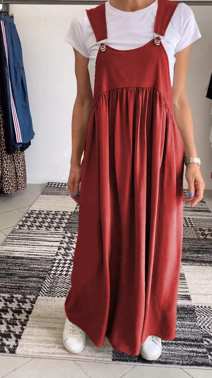 ZIDNEY / SLEEVELESS JUMPSUIT