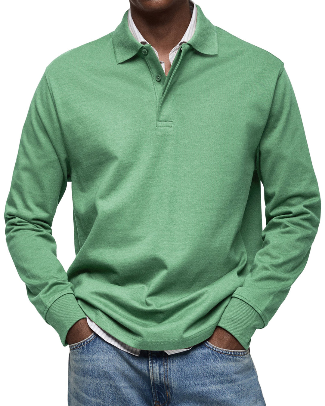 ALDER / LONG-SLEEVE POLO