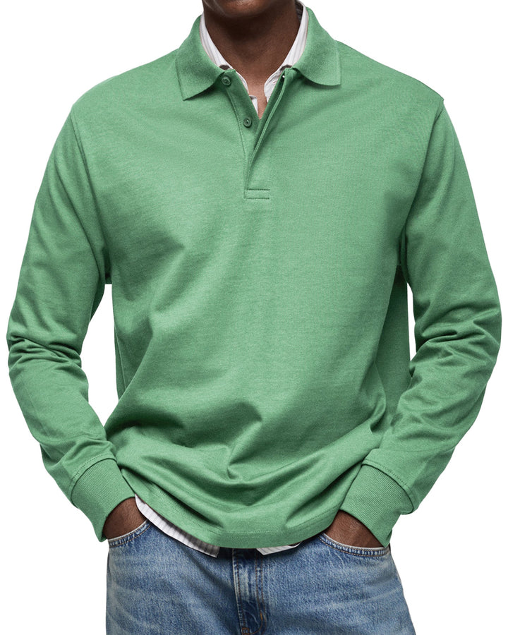 ALDER / LONG-SLEEVE POLO