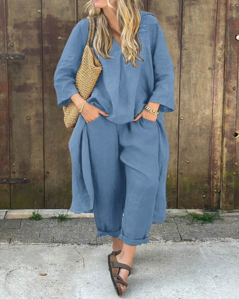 POPPY / STYLISH TWO-PIECE CO-ORD SET