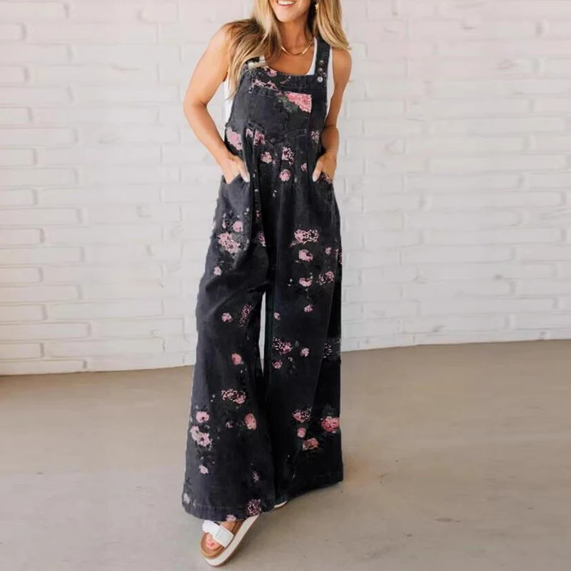 HAZELLE / FLORAL JUMPSUIT