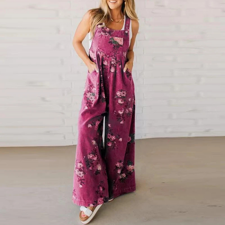 HAZELLE / FLORAL JUMPSUIT