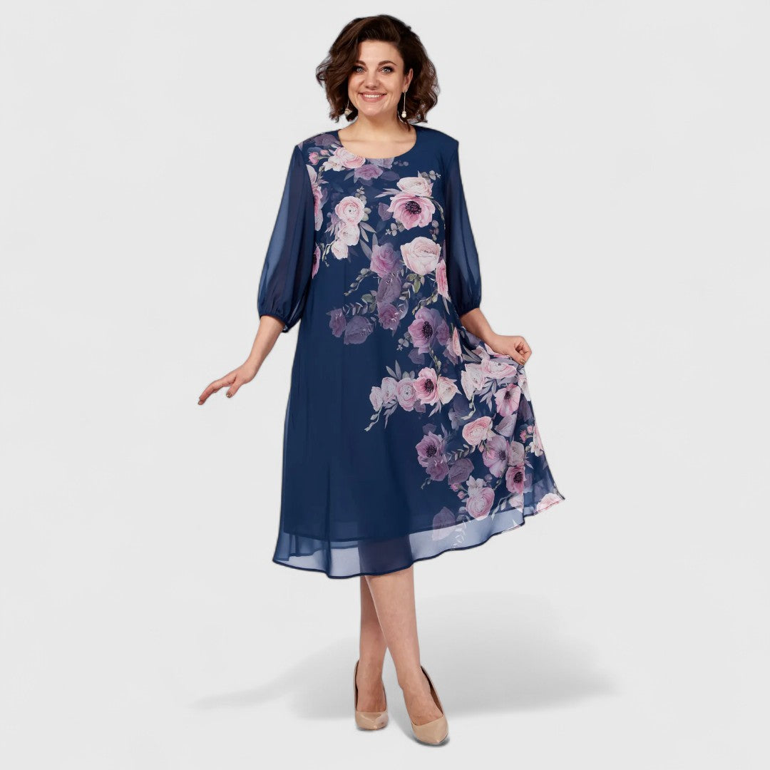 HENNA / FLORAL MIDI