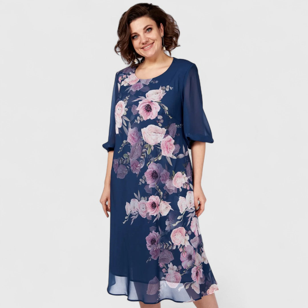 HENNA / FLORAL MIDI