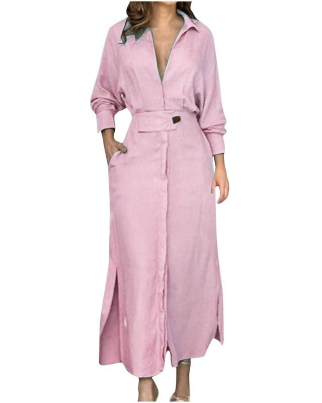 FATIMA / RELAXED FIT MAXI DRESS