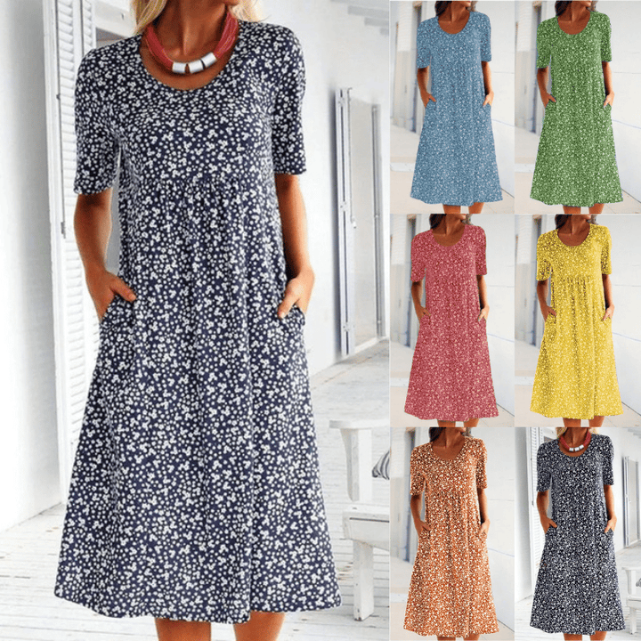 SERENA / FLORAL MIDI DRESS