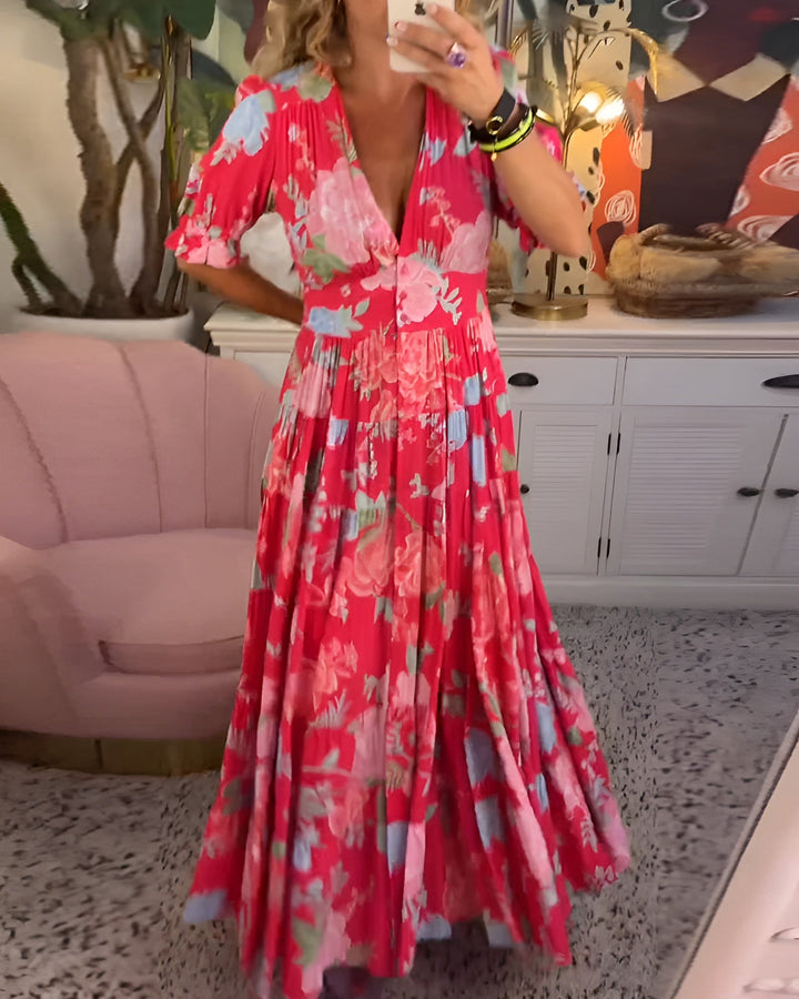 CARMELA / FLORAL DRESS