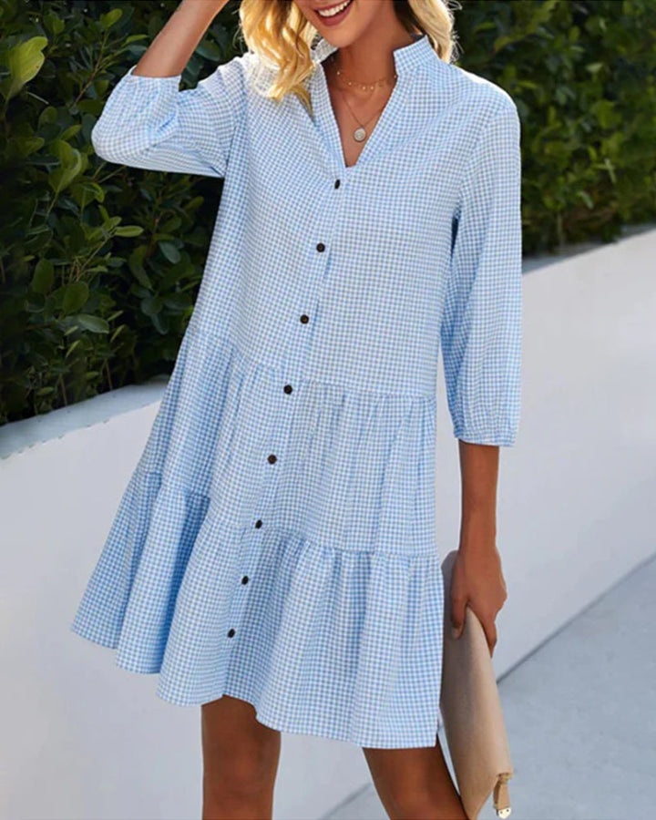 GRACIE / PRINTED MIDI DRESS
