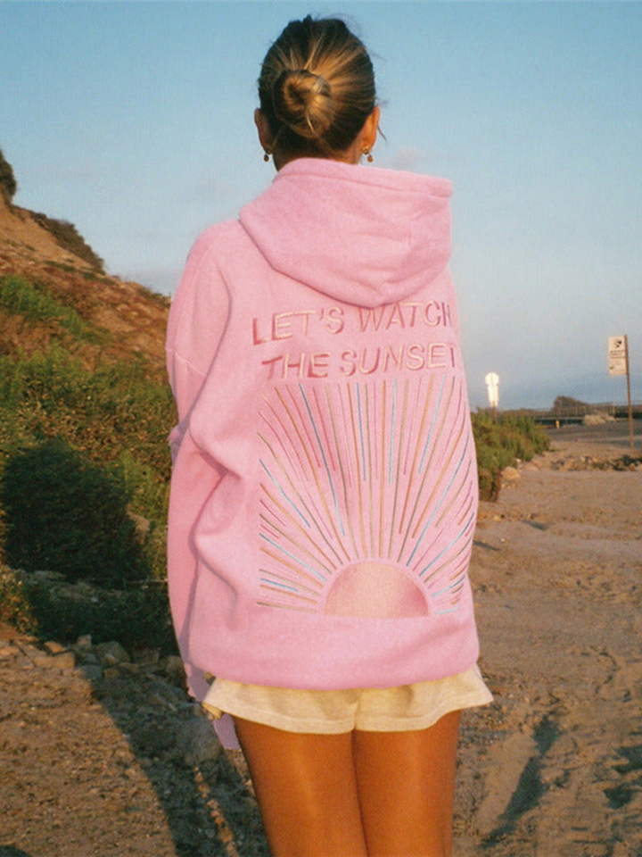 OLIVIA / GOLDEN HOUR HOODIE