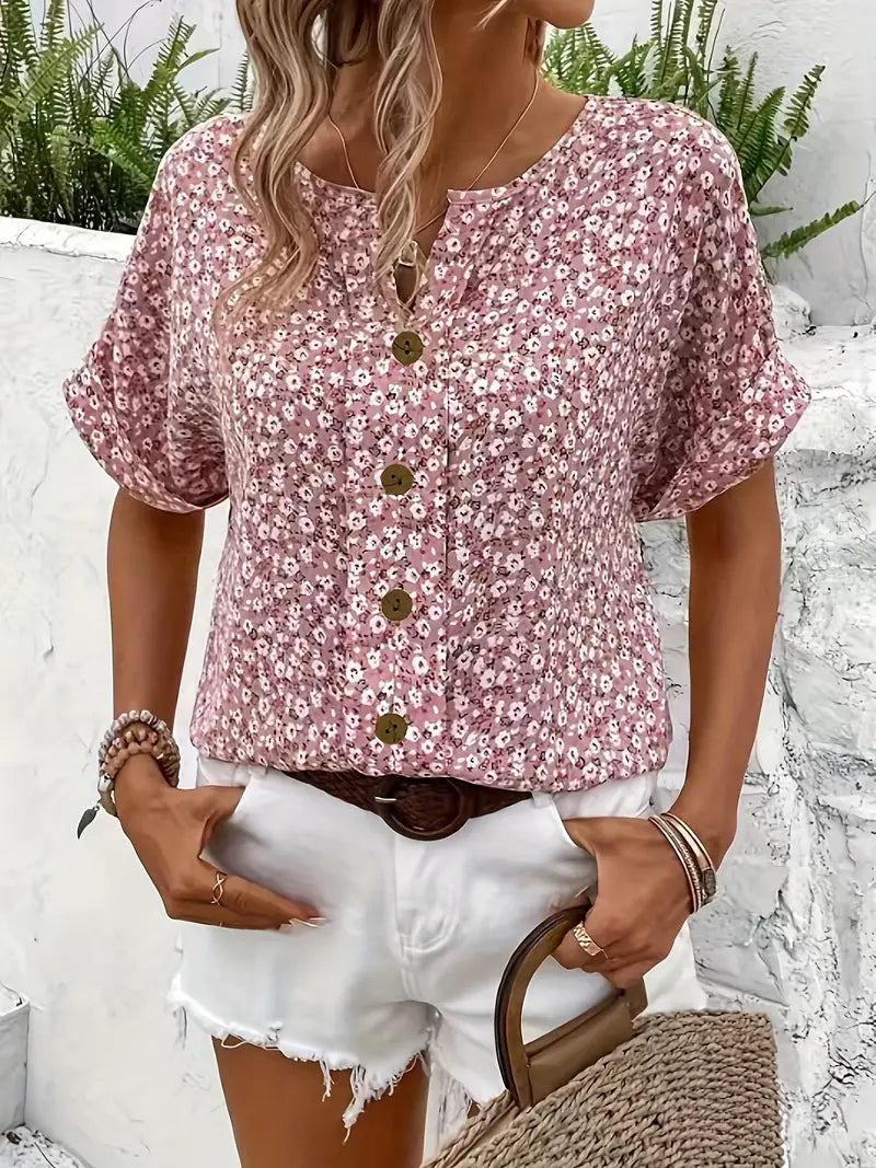 YVETTE / FLORAL TOP