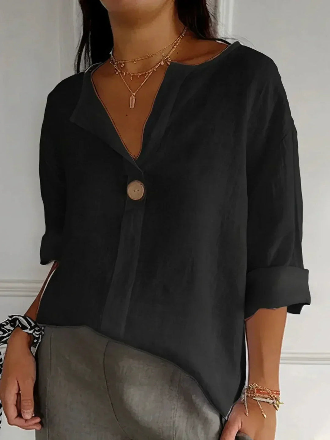YASMIN / RELAXED FIT BLOUSE