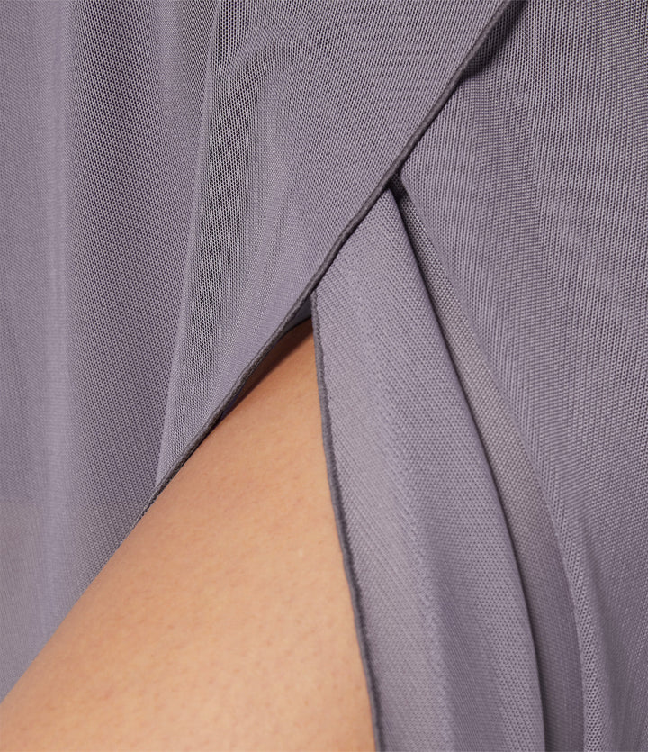 GINNY / DAY-TO-NIGHT MIDI SKIRT