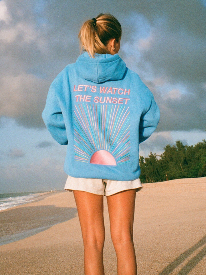 OLIVIA / GOLDEN HOUR HOODIE