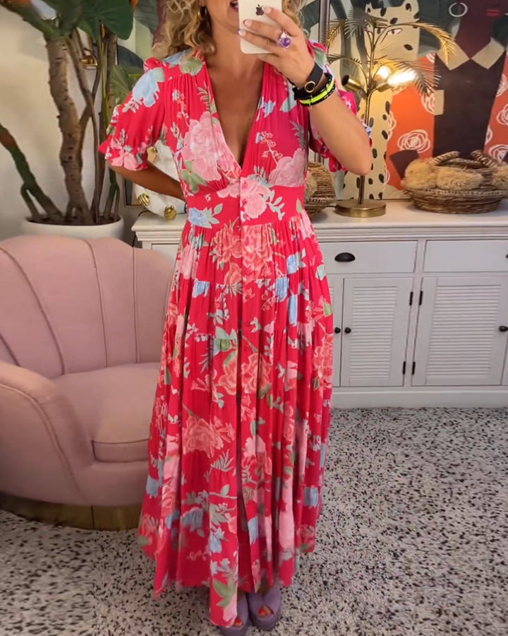 MYLA / DAY DRESS WITH FLORAL PRINT