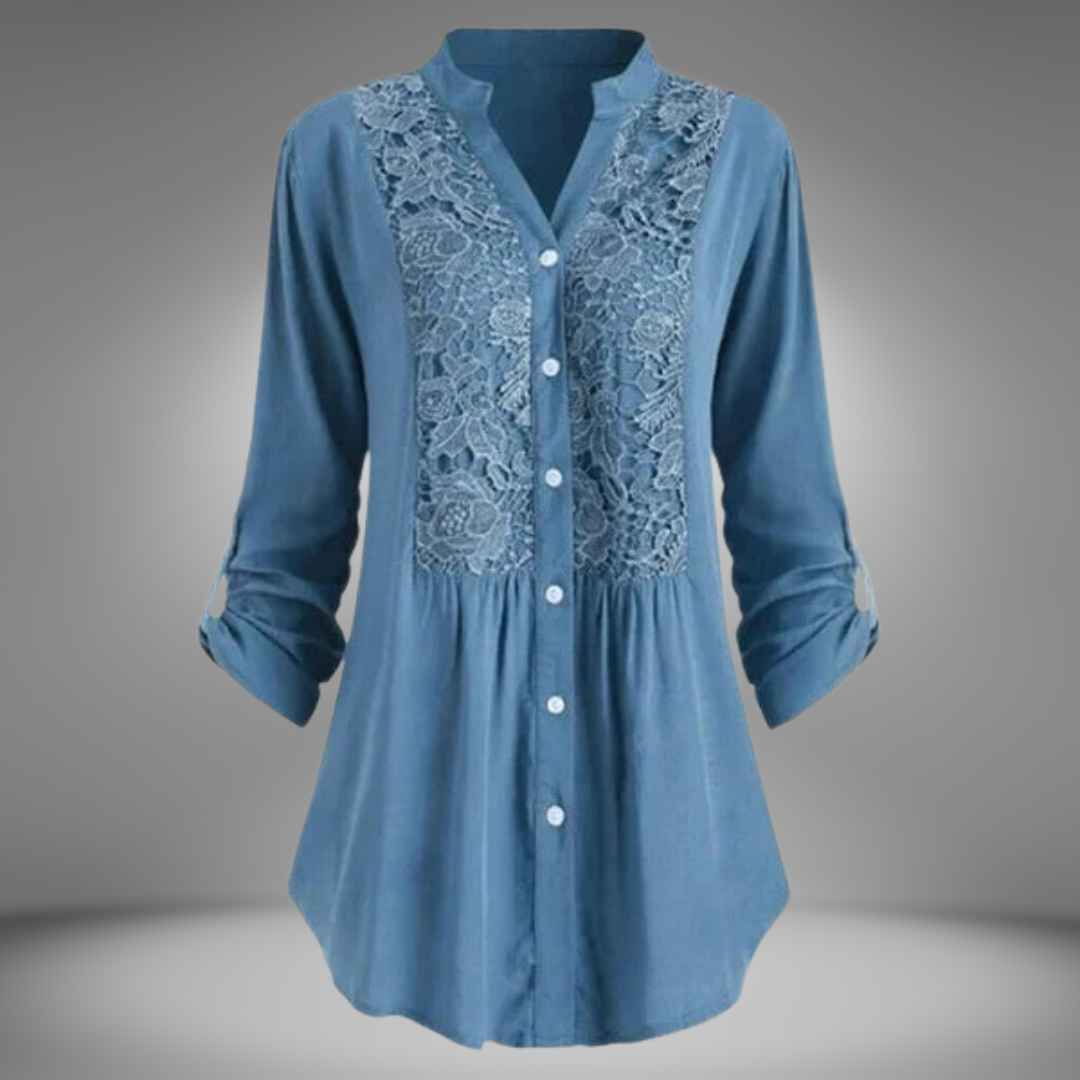 HARRIETT / PUFF-SLEEVE BLOUSE