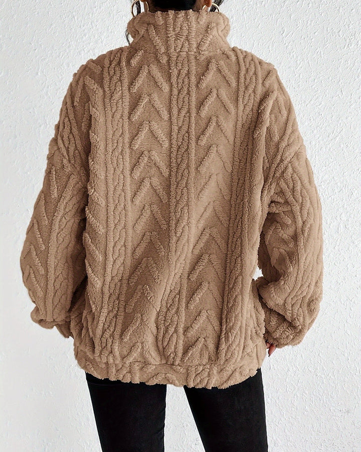 WILLOW / CLASSY QUARTER-ZIP JUMPER