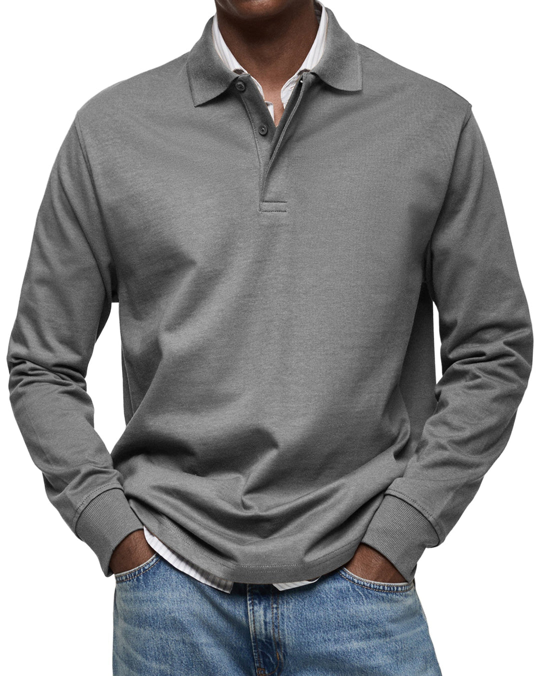 ALDER / LONG-SLEEVE POLO