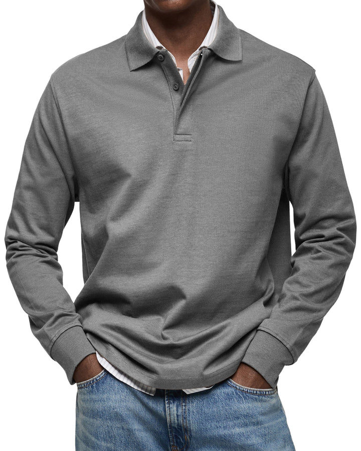 ALDER / LONG-SLEEVE POLO