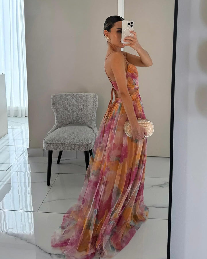 CAROLINA / FLORAL MAXI DRESS