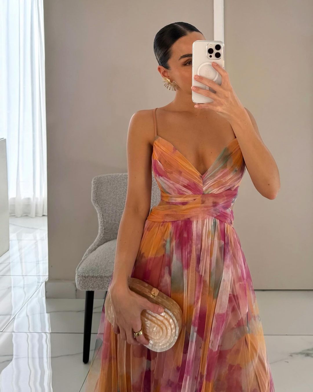 CAROLINA / FLORAL MAXI DRESS