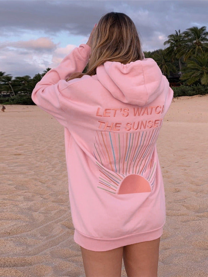 OLIVIA / GOLDEN HOUR HOODIE