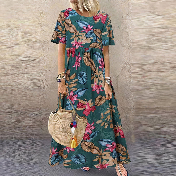 JONNAH / FLORAL MAXI DRESS