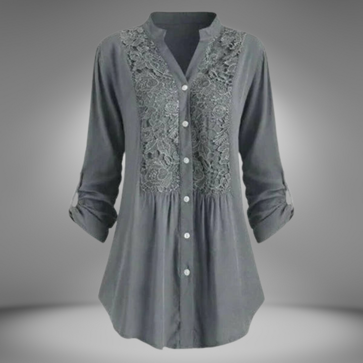 HARRIETT / PUFF-SLEEVE BLOUSE
