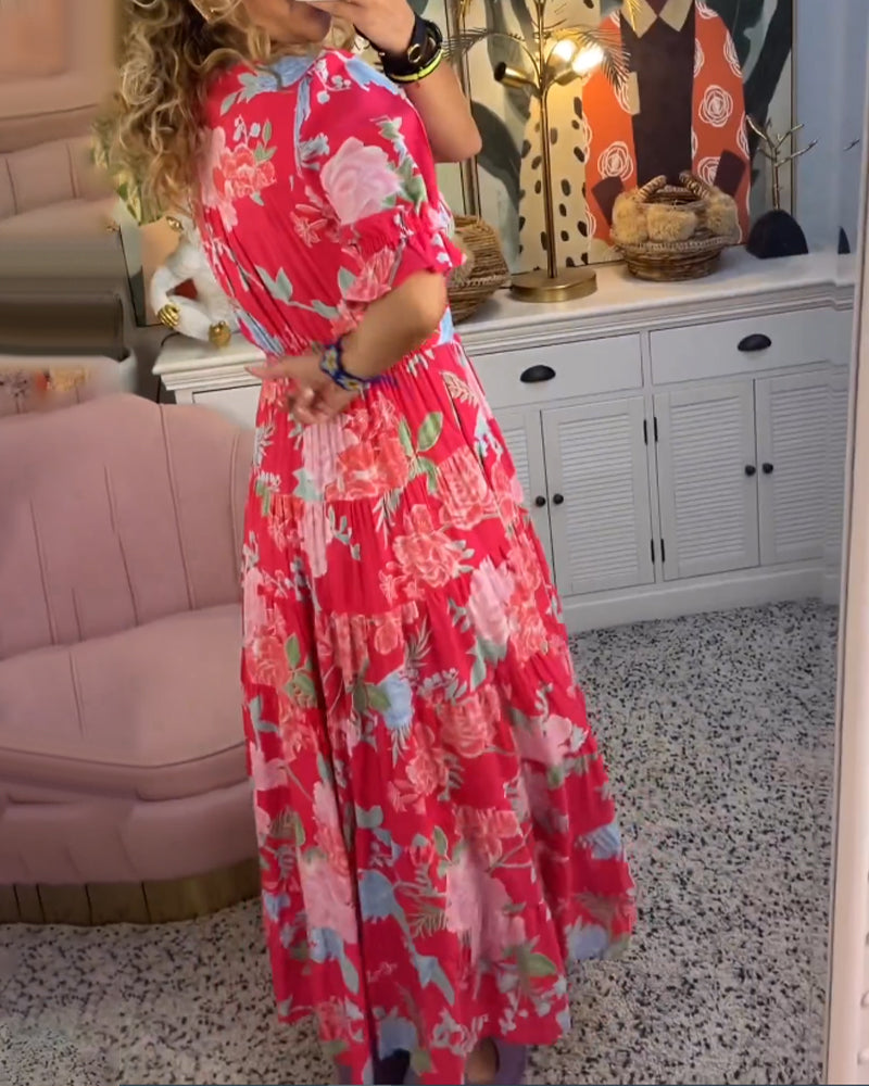 MYLA / DAY DRESS WITH FLORAL PRINT