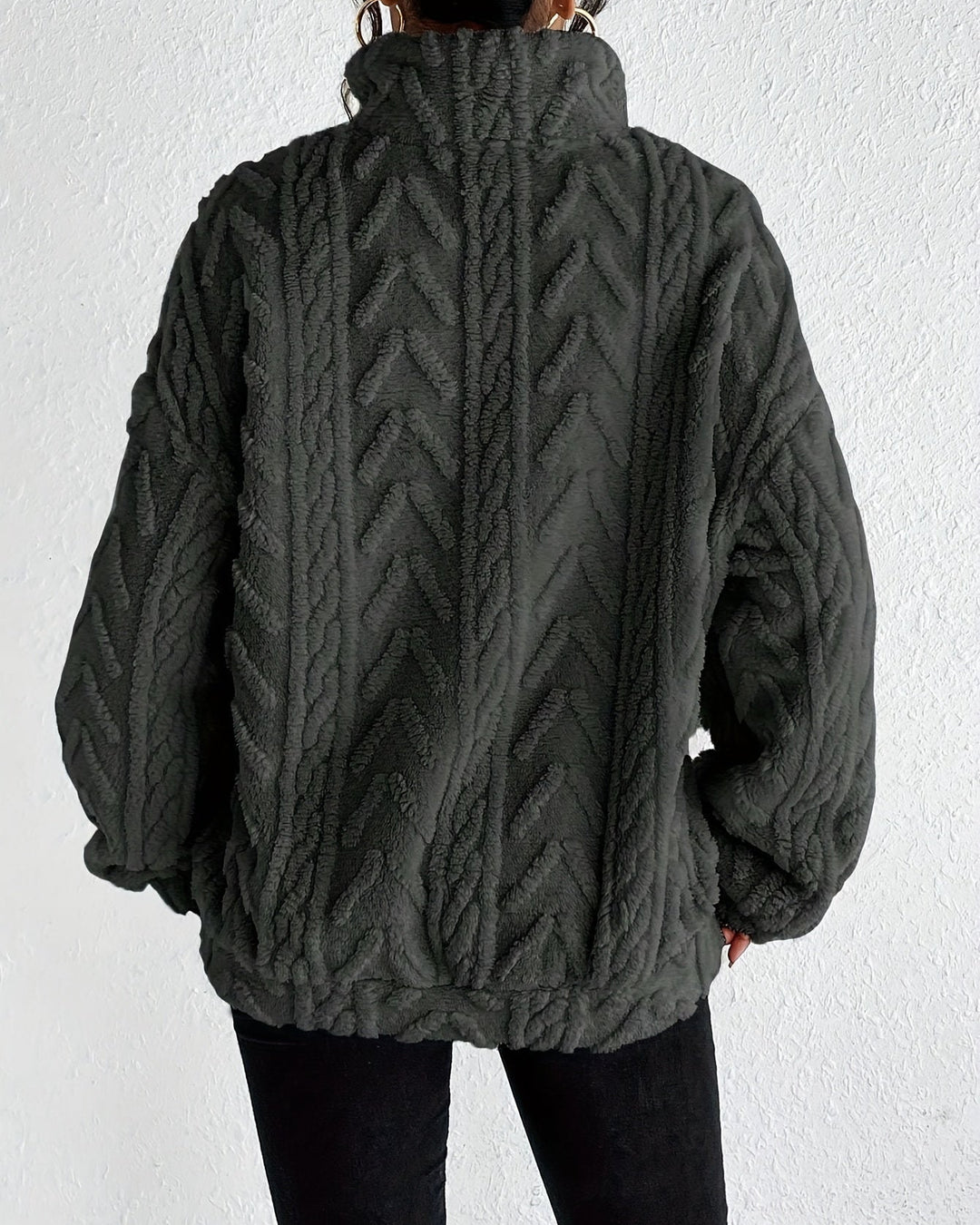 WILLOW / CLASSY QUARTER-ZIP JUMPER