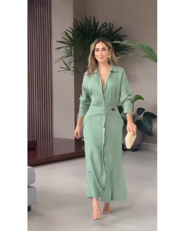 FATIMA / RELAXED FIT MAXI DRESS