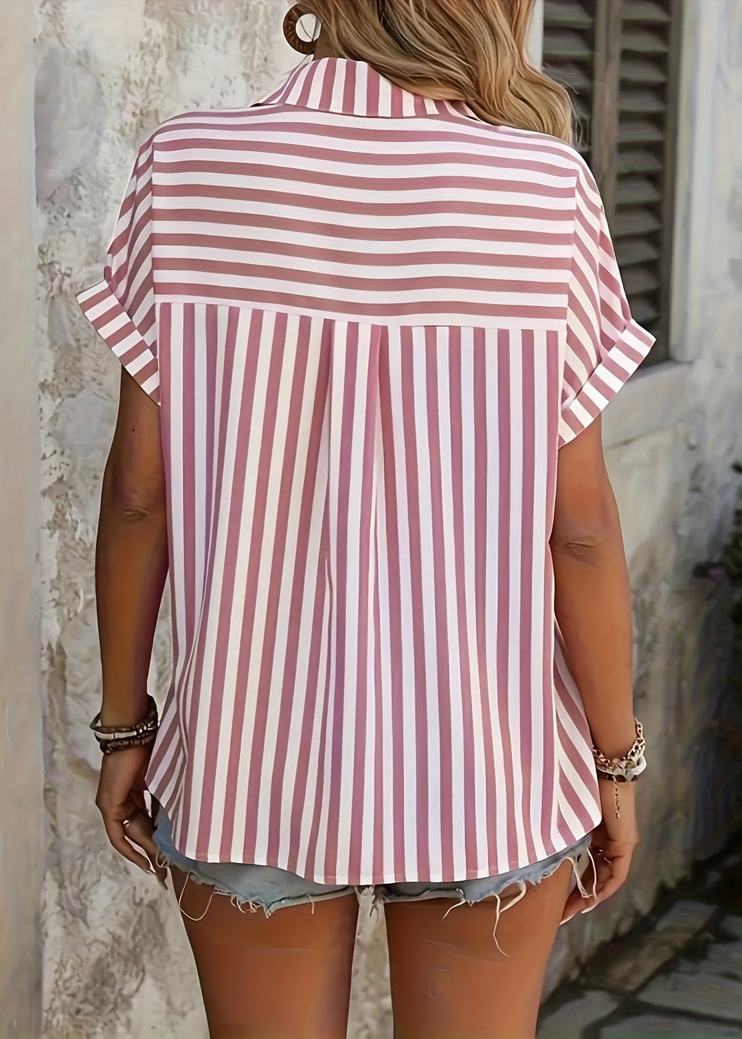 MARNIE / STRIPED TOP