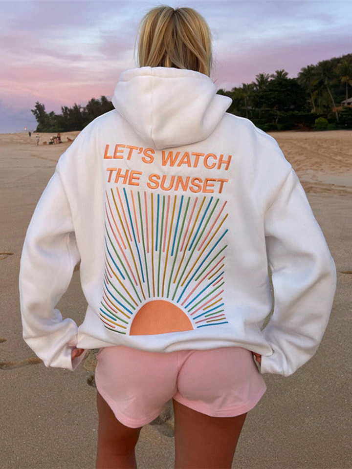 OLIVIA / GOLDEN HOUR HOODIE