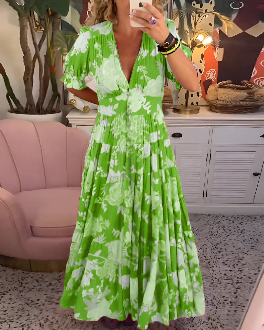 CARMELA / FLORAL DRESS